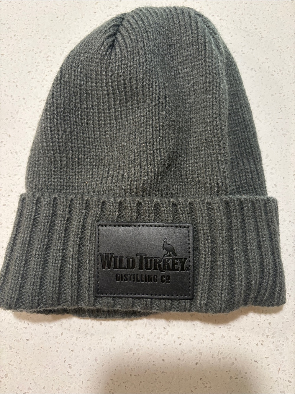 Wild Turkey Men's Knit Beanie - Gray